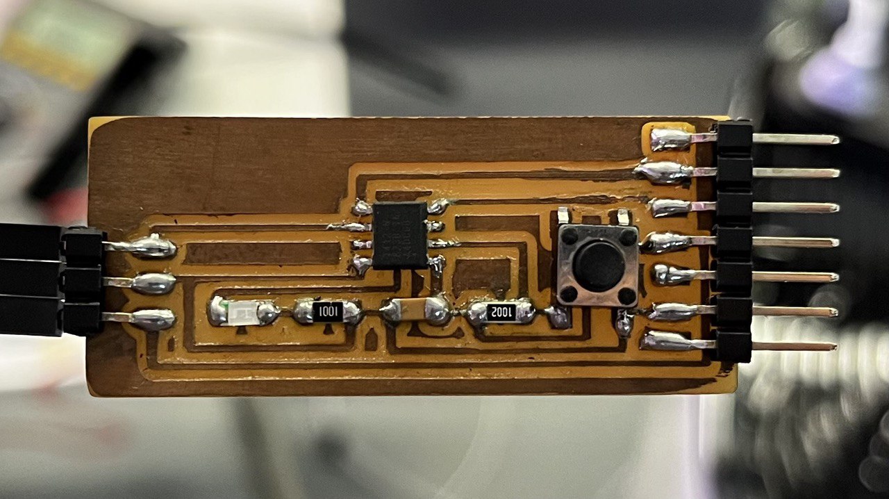 completed hello board