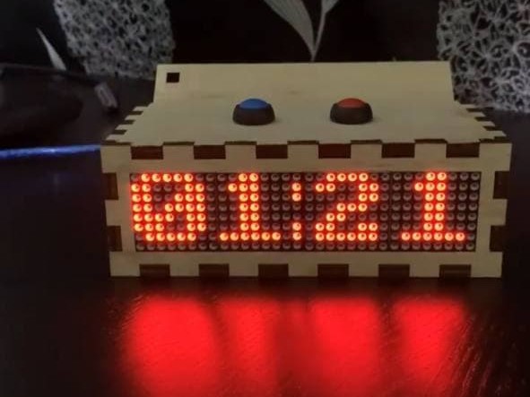 Finsihed Digital Clock