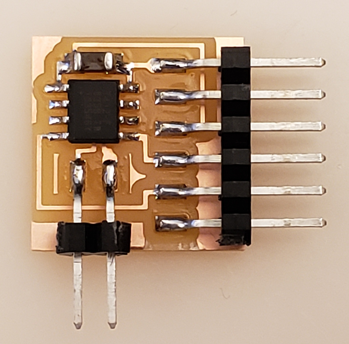Example of an echo hello-world board