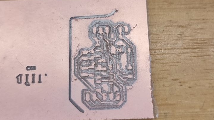 failed outline milling