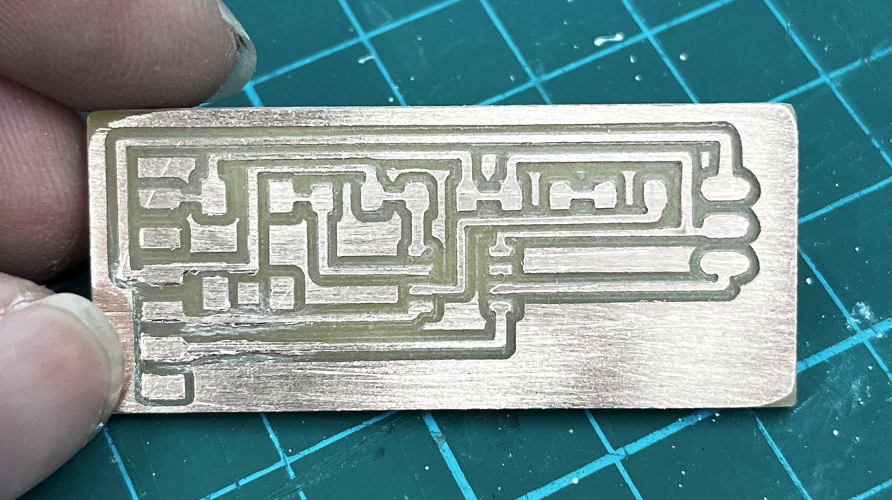 cleaned up hello board PCB