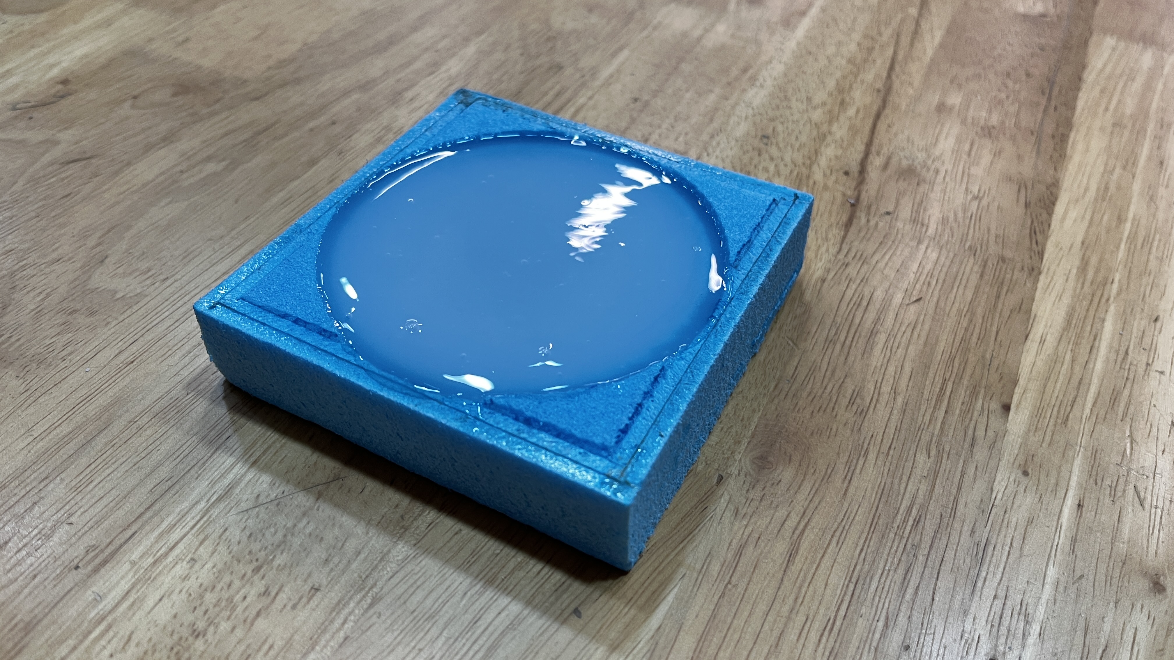 Silicon in foam